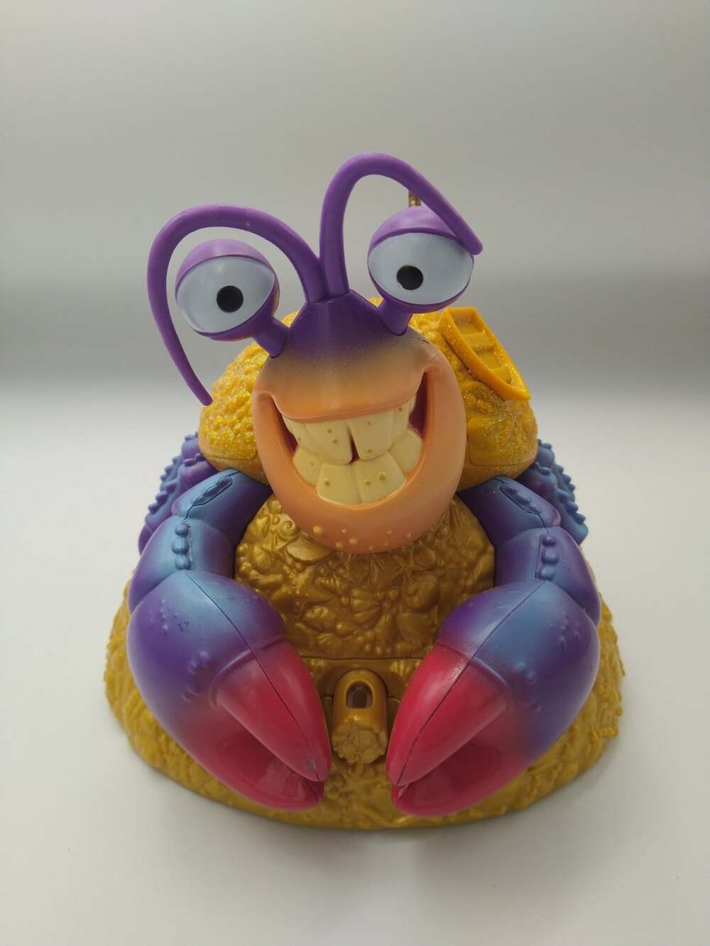 Disney Moana Tamatoa Musical Jewelry Box Crab Tested works great!